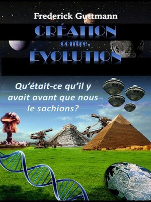 cover image of CRÉATION contre. ÉVOLUTION